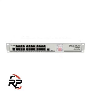 روتر سوئیچ میکروتیک مدل CRS125-24G-1S-RM